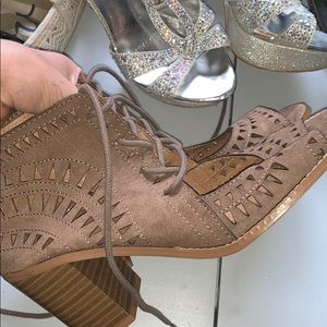 Heels that are very springy cute and breathable